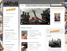Tablet Screenshot of elitisti.net